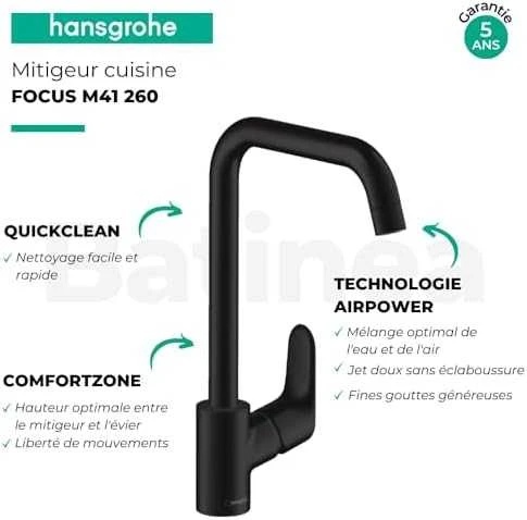 Virtuvinis maišytuvas Hansgrohe Focus M41, 31820670