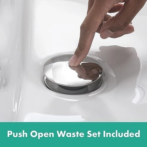 Hansgrohe izlietnes maisītājs Logis 100, ar push-open, hroms