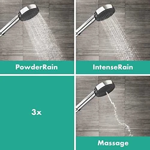 Rankinio dušo komplektas Hansgrohe Pulsify Select S 24160000, chromo