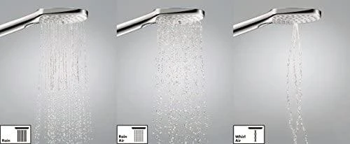 Dušo galvos komplektas Hansgrohe Raindance Select E120, 26720000