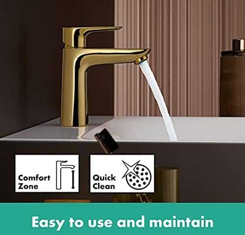 Praustuvo maišytuvas Hansgrohe Talis E 71713990, poliruoto aukso