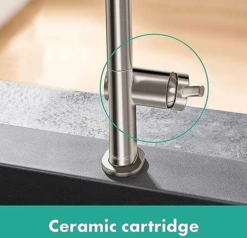 Maišytuvas su ištraukiama žarna Hansgrohe 72808800