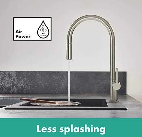 Virtuvinis maišytuvas su išt.žarna Hansgrohe 72802800