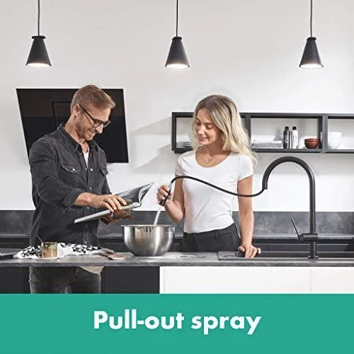 Virtuvinis maišytuvas su ištraukiama žarna Hansgrohe Talis M54 72802670