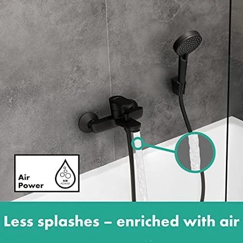 Vonios maišytuvas Hansgrohe Vernis Blend 71440670, juodas matinis