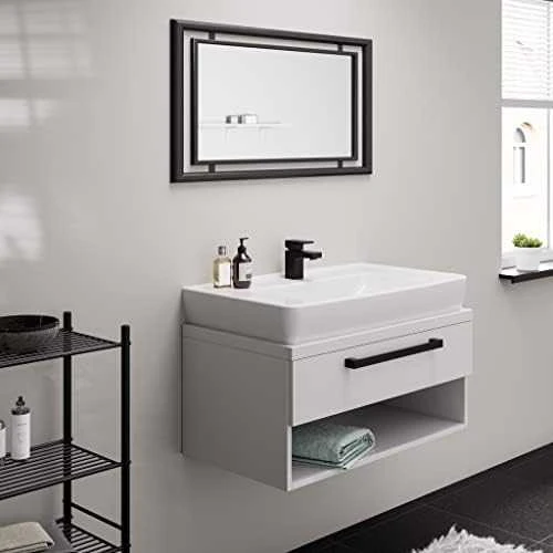 Praustuvo maišytuvas Hansgrohe Vernis Shape 71560670, juodas matinis