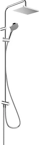 Termostatinė dušo sistema Hansgrohe Vernis Shape 230 1 Jet 26286670, juoda matinė
