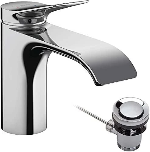 Praustuvo maišytuvas Hansgrohe Vivenis 80, 75010670, juodas matinis