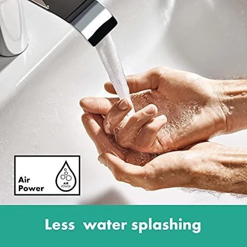 Praustuvo maišytuvas Hansgrohe Vivenis 80, 75010670, juodas matinis