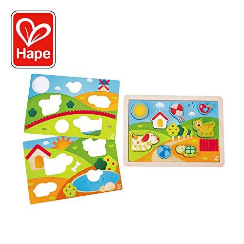 HAPE dėlionė Saulėtas slėnis 3in1, E1601A