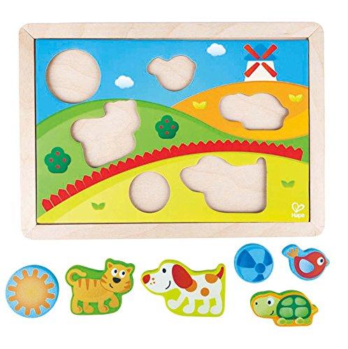 HAPE dėlionė Saulėtas slėnis 3in1, E1601A