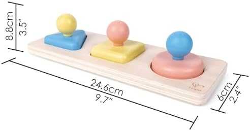 HAPE dėlionė Montessori Mirror Shape, E0072A