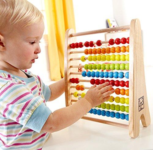 HAPE skaitytuvas Vaivorykštės rutuliukai, E0412