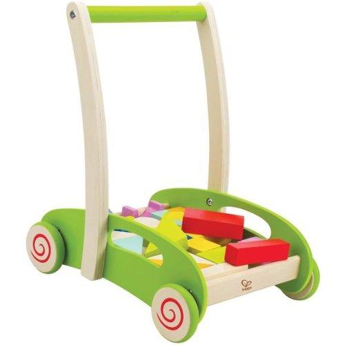 HAPE žaislinis vežimėlis su kaladėlėmis, E0371