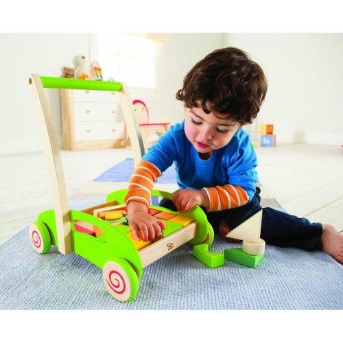 HAPE žaislinis vežimėlis su kaladėlėmis, E0371