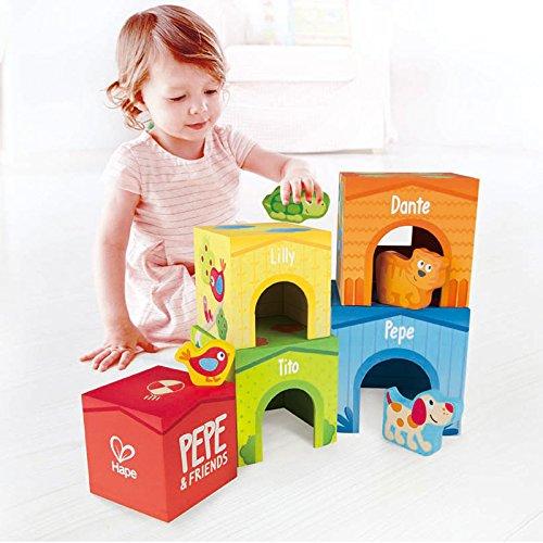 HAPE didelės kaladėlės Pepė ir draugai, E0451A