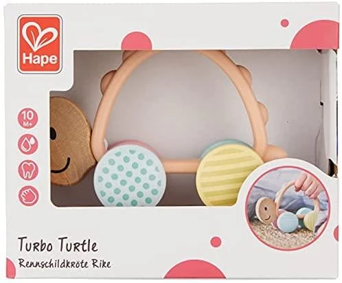 HAPE medinis žaislas Vėžlys, E8516B