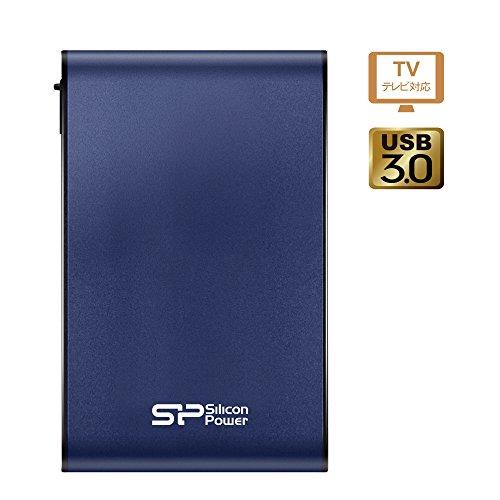 Kietasis diskas Išorinis HDD diskas Silicon Power Armor A80 2TB Mėlyna (SP020TBPHDA80S3B)