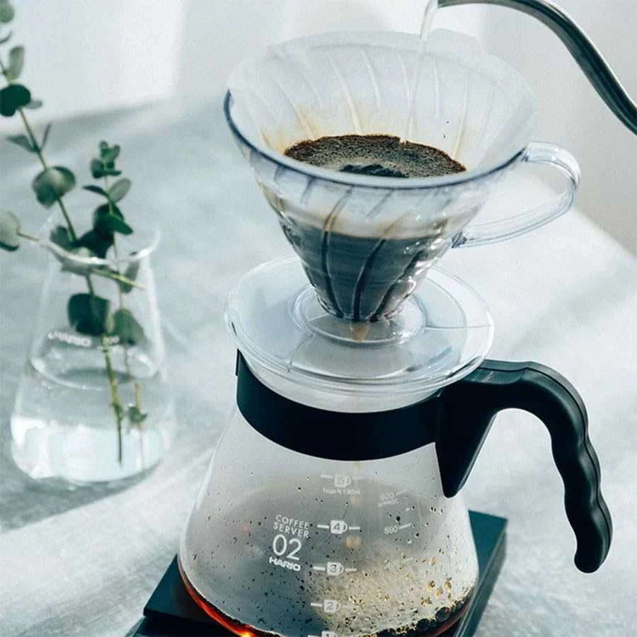HARIO V60 Craft Coffee lašintuvų rinkinys +serveriai+filtrai