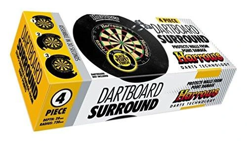 Harrows Sienos apsauga 4 PIECE DARTBOARD SURROUND 9671