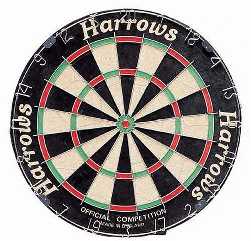 Harrows „Taikinys“ OFICIALIOS KONKURENCIJOS Šerių smiginio lenta E