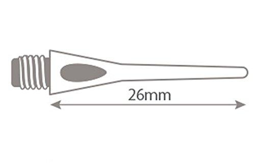Harrows Antgaliai DIMPLEx30 0319 26mm 2BA juodas