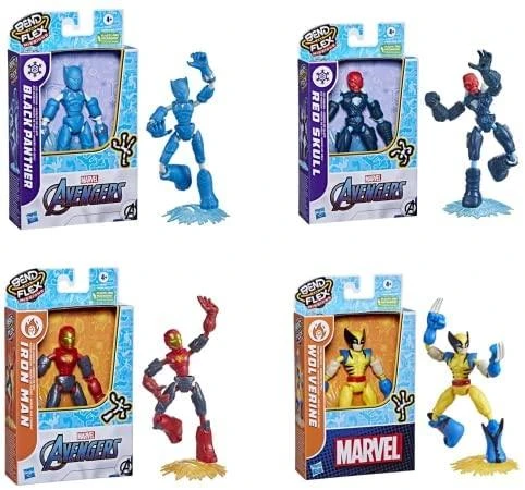 AVENGERS „Bend and Flex“ figūrėlė, 15 cm
