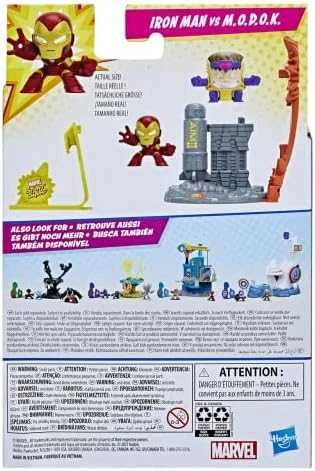MARVEL Stunt Squad rinkinys „Herojus prieš blogiuką“