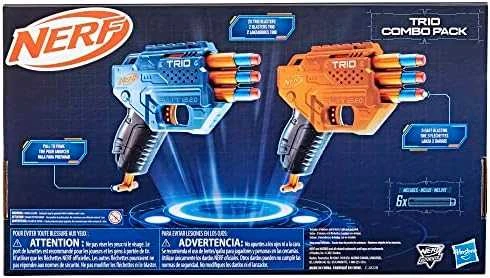 Hasbro *****NERF ELITE 2.0 Trio Combo Pack F6786 F6366