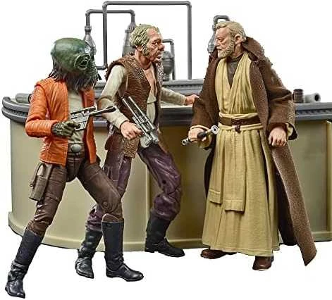 Hasbro Star Wars Juodas Series The Power Of The Force Cantina Showdown pack figure 15cm