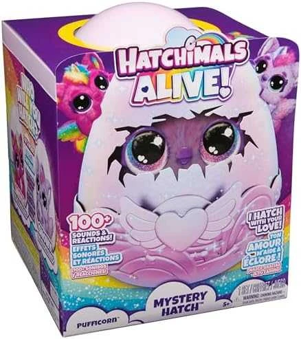 Interaktyvus žaislas HATCHIMALS „Alive Pufficorn“