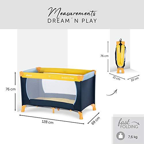 HAUCK lovelė - maniežas DREAM'n PLAY, Y/B/N