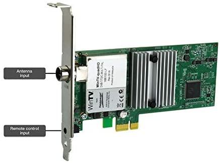 „Hauppauge WinTV quadHD“ vaizdo įrašymo įrenginys su DVB-C, DVB-T, DVB-T2 PCI Express jungtimi