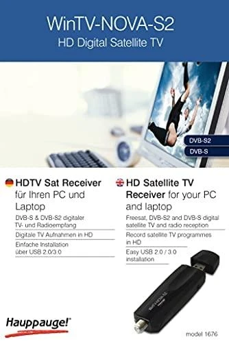 Hauppauge WinTV-NOVA-S2 Vidinis DVB-S, DVB-S2 USB