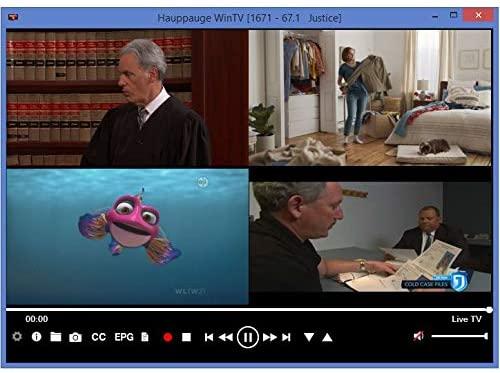 „Hauppauge WinTV quadHD“ vaizdo įrašymo įrenginys su DVB-C, DVB-T, DVB-T2 PCI Express jungtimi