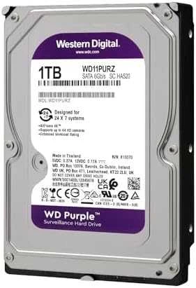 Western Digital | Violetinė | WD10PURZ | 5400 RPM | 1000 GB