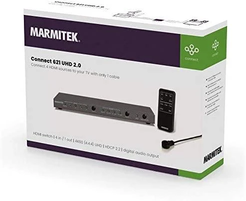 Marmitek Connect 621 HDMI jungiklio pakuotė