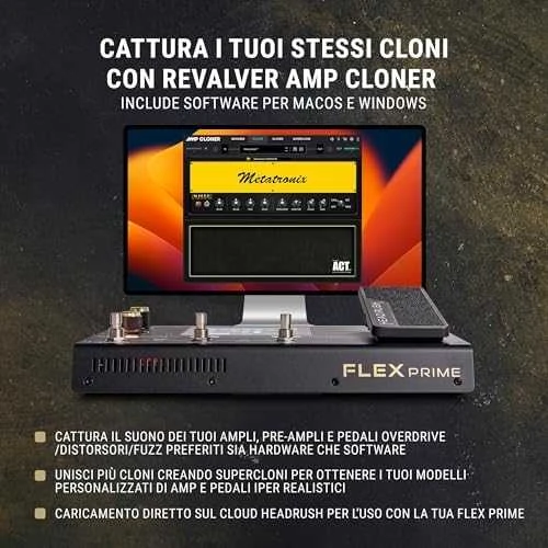 Headrush Flex Prime -multiefektiprosessori