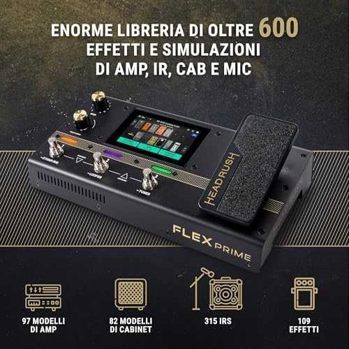 Headrush Flex Prime -multiefektiprosessori