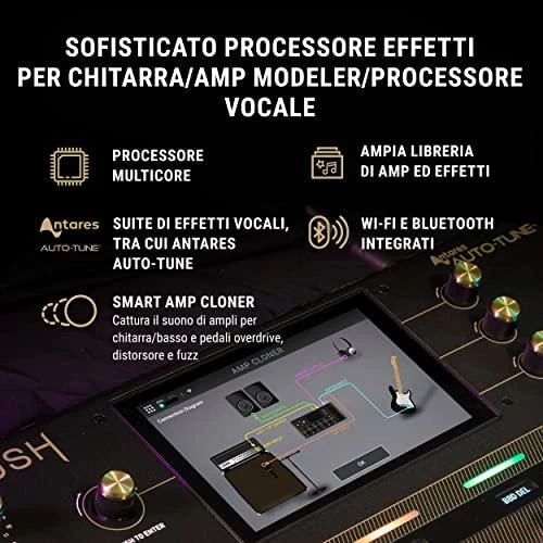 HDR Headrush Prime – multiefektinis, gitaros ir vokalo procesorius