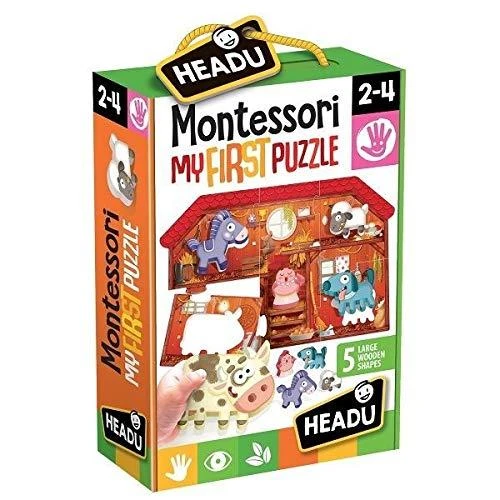 HEADU „Montessori“ pirmoji dėlionė „Ūkis“