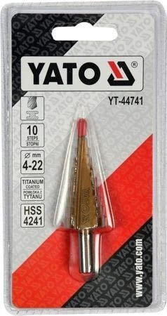 Grąžtas YATO grąžtai STOPNIOWE 4-22mm 44741