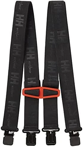 Juodos Helly Hansen petnešos su oranžine detale