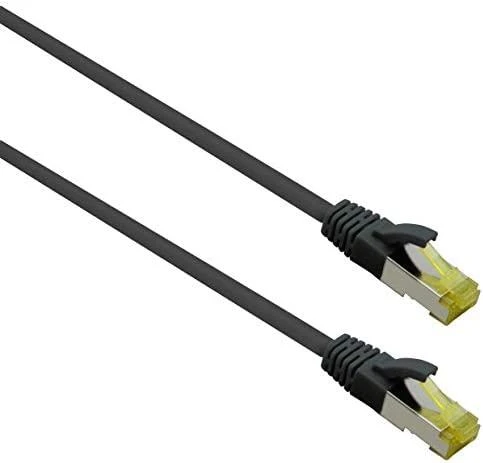 helos Patchkabel Cat 6a Superflex S/FTP RJ45 juodas 20m AWG27/7 GHMT