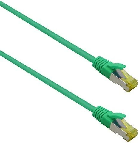 „helos“ jungiamasis kabelis „Cat 6a Superflex S/FTP RJ45“, žalias, 25 m, AWG27/7 GHMT