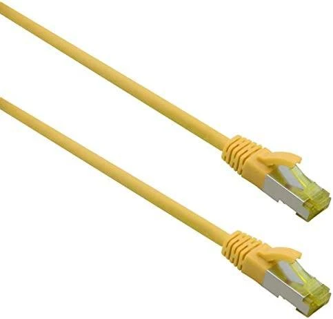 „helos“ jungiamasis kabelis „Cat 6a Superflex S/FTP RJ45“, geltonas, 25 m, AWG27/7 GHMT