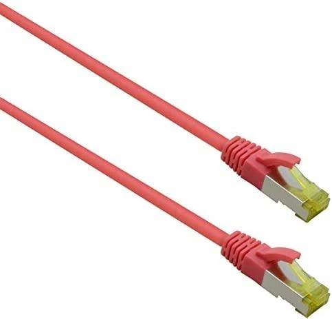 helos Patchkabel Cat 6a Superflex S/FTP RJ45 raudona 25m AWG27/7 GHMT