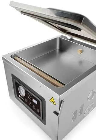 Kamerinė vakuuminio pakavimo mašina su alyvos siurbliu 410mm 1000W PROFI LINE 410 Hendi 201442