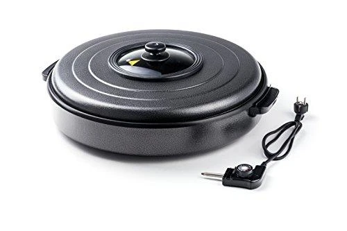 Keptuvė elektrinė do smażenia i pieczenia 55cm 1600W - Hendi 239605