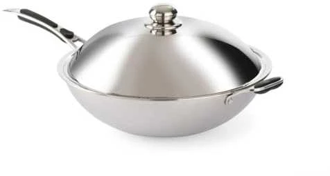 Keptuvė WOK indukcinė do woka indukcyjnego 36cm - Hendi 239773